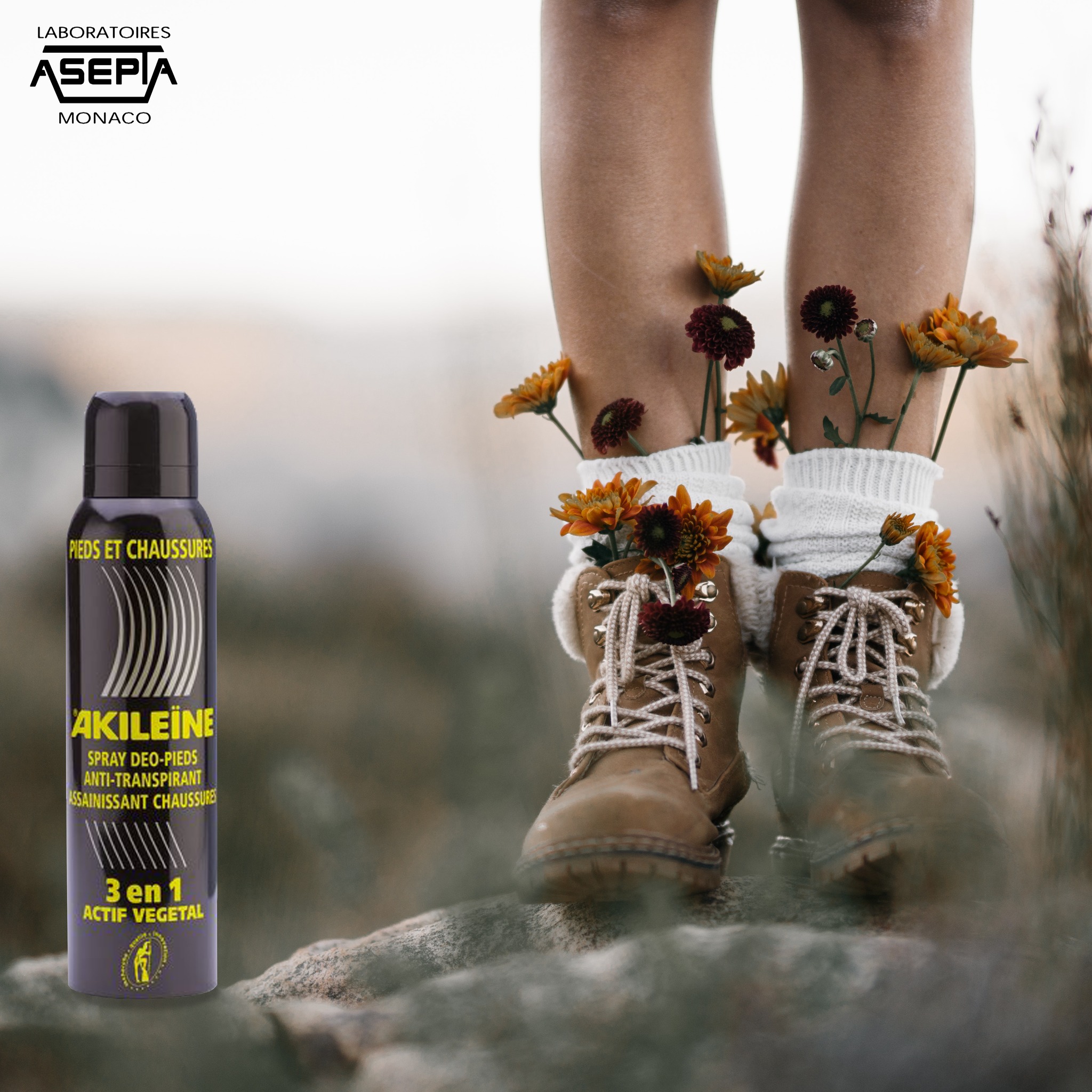 Akileine déo anti transpirant pieds vaporisateur – Mauvaises odeurs